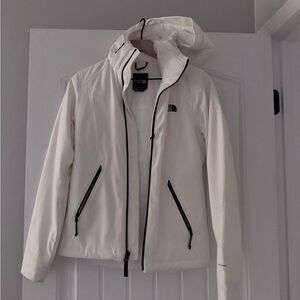 The North Face White Ski Jacket Windwall